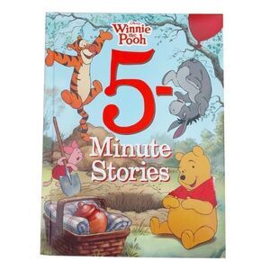 Disney Winnie The Pooh 5-Minute Stories Soft Cover Book